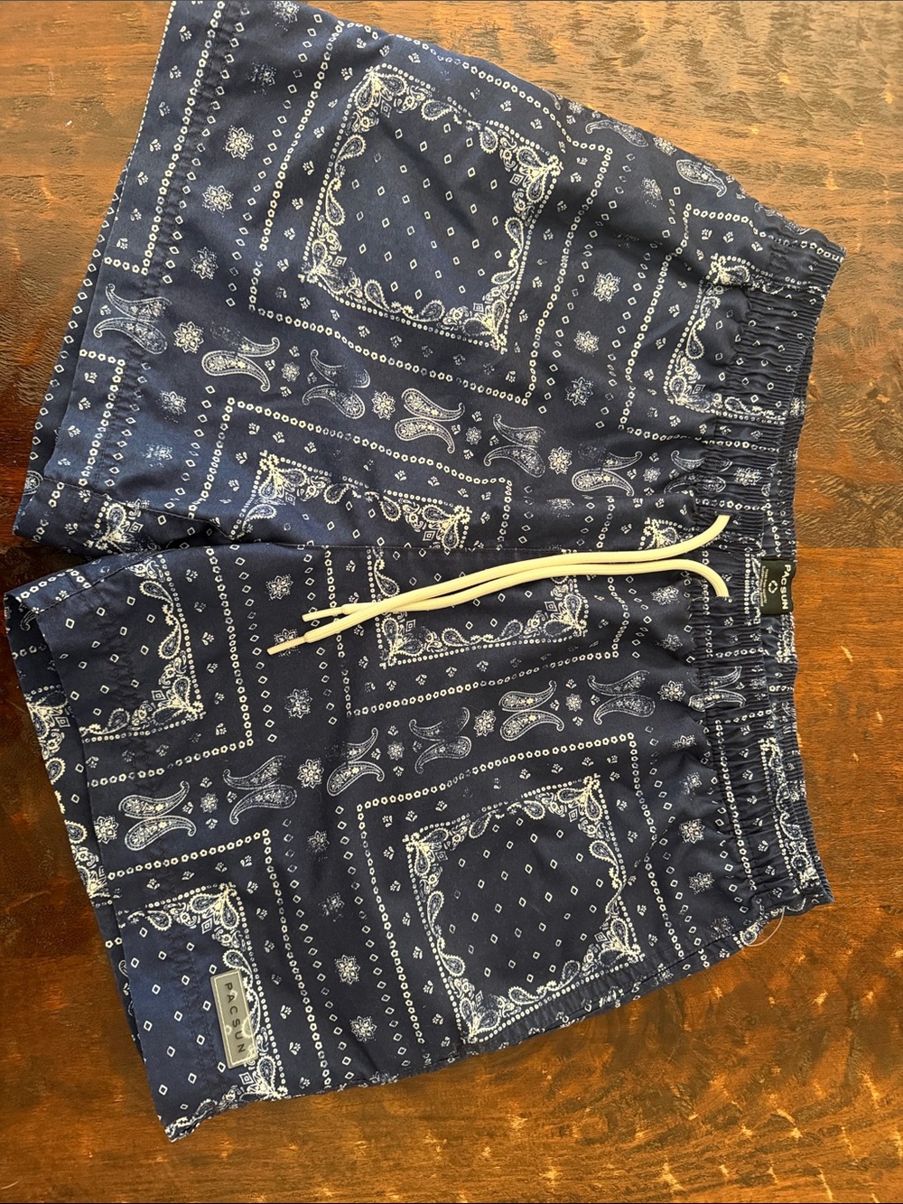 Men's PacSun Bandana Print Drawstring Shorts